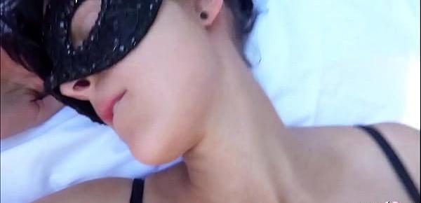 18 Jahre junge deutsche Ex Freundin Lina auf ihrem Balkon gefickt